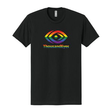 Cisco ThousandEyes Pride Men's T-Shirt - Black (Men's)