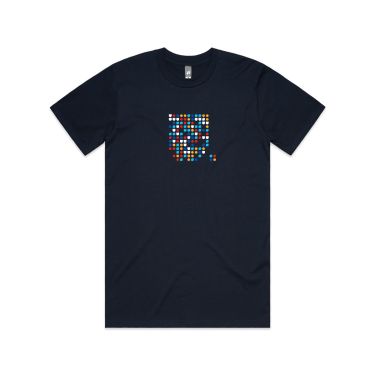 Cisco U. Grid T-Shirt - Navy (Men's)