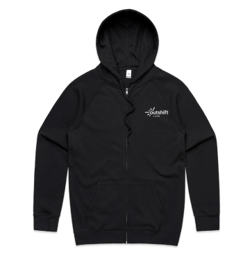 Outshift by Cisco Zip Hoodie - Black (Unisex)