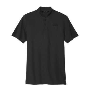  Core Stretch Pique Henley - Anchor Grey (Men's) 