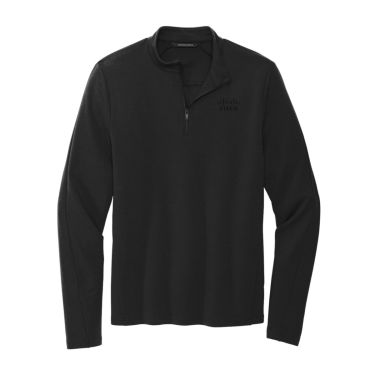  Core Stretch ¼ Zip - Black (Men's)