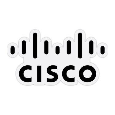 Core Cisco Sticker - Black