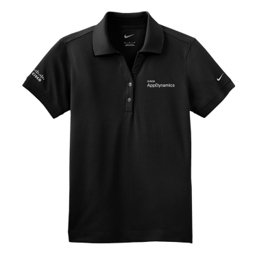Cisco AppDynamics Nike Dri Fit Classic Polo - Black (Women's)
