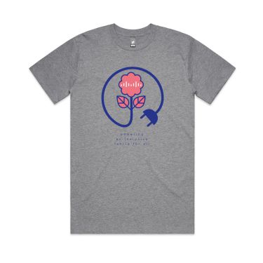 Flower Power T-Shirt Athletic Heather (Unisex)