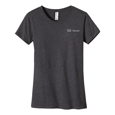Cisco Meraki Eco Blend T-Shirt - Black (Women's)
