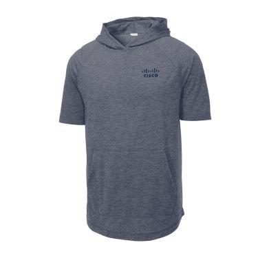 Posicharge Triblend Short Sleeve Hoodie (Men's)