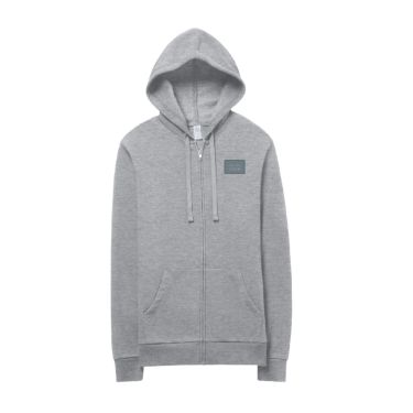 Eco Cozy Fleece Zip Hoodie, Heather Grey (Unisex)